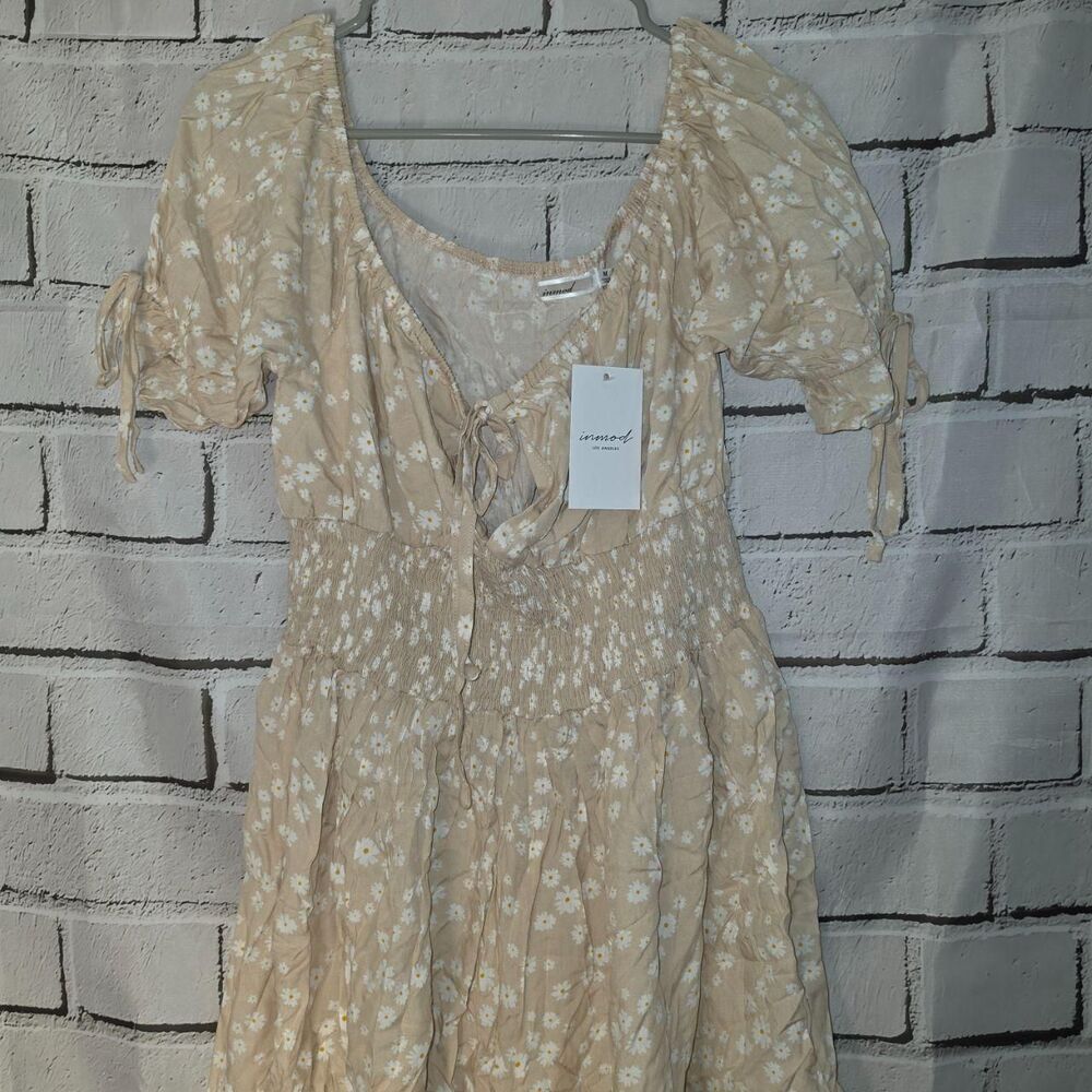 Unbranded Women's Cream and Tan Playsuit-romper